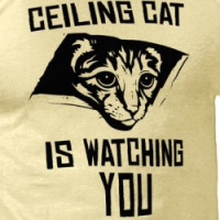 Ceiling Cat is Watching YOU! T-shirt