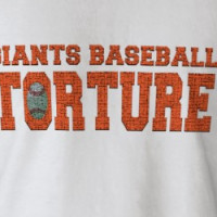 Giants Baseball Torture T-shirt