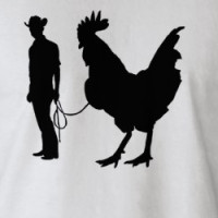 Man with a giant cock. T-shirt
