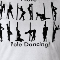 Pole dancing T-shirt