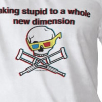 Taking Stupid to a Whole New Dimension T-shirt
