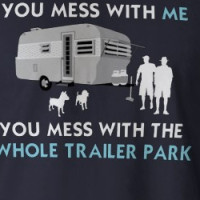 ...You Mess with the Whole Trailer Park T-shirt